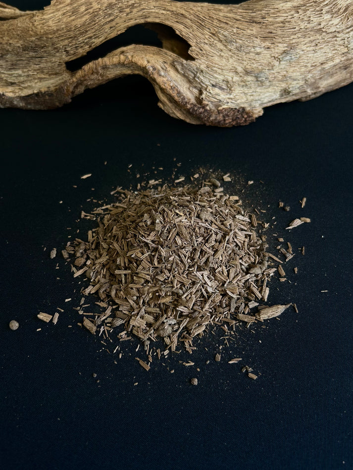 Spent Charge Agarwood Chips